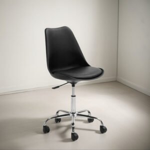 Silla Escritorio Pc Oficina Con Ruedas Tulip Eames Tapizada