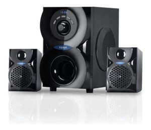 Home Theater Bluetooth Equipo Música Inalámbrico Noga Spark Color Negro