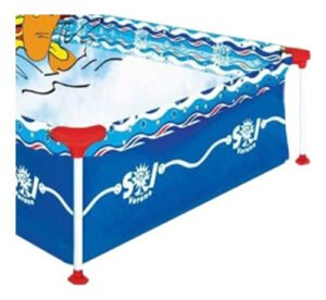 Pileta Lona Sol De Verano 200 Fun 1500 Lts 2,3 X 1,5 X 0,4m Color Azul Fan200