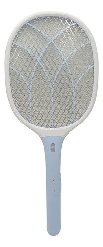 Paleta Raqueta Mata Mosquitos Moscas Insectos Color Celeste