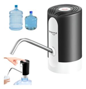 Dispenser De Agua Automático Bateria Litio Pico Acero Usb Co