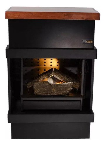 Hogar Kamin Kompakt Frontal Con Tapa De Cedro - Imagen 2
