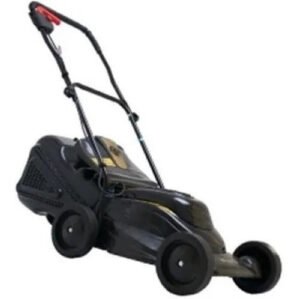 Cortadora De Pasto Eléctrica Petri 3005090 Con Bolsa Recolectora De 551.25w Y Color Negro