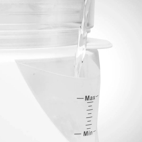 Vaporiera Atma Va8112n Con 3 Bandejas Y Apagado Automático Color Blanco - Imagen 3