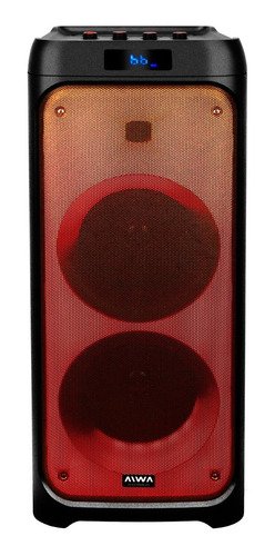 Parlante Torre Portátil Aiwa Aw-t806f Bluetooth Con Luces
