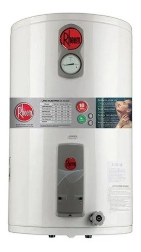 Termotanque Eléctrico Rheem Tradicional Tecc085 Blanco 85l