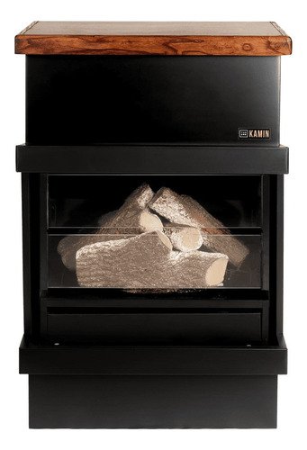 Hogar Kamin Kompakt Frontal Con Tapa De Cedro - Imagen 4