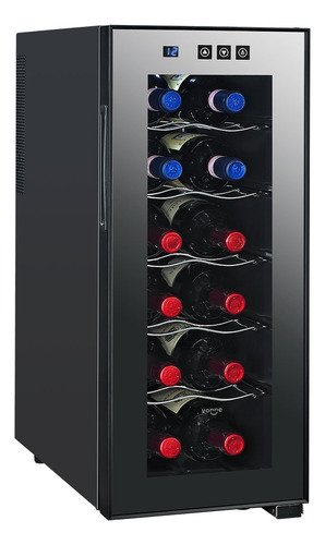 Cava De Vinos Vonne 12 Botellas Led Touch 50w