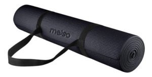 Colchoneta Enrollable Negra Matv Ideal Yoga Vonne Color Negro