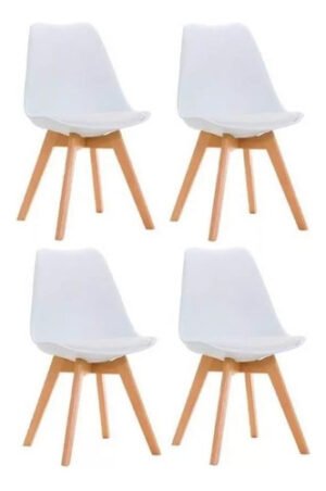 Silla De Comedor Tulip Pack X2
