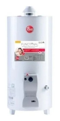 Termotanque Multigas Rheem Functional Tpg080gnrh Blanco 80l