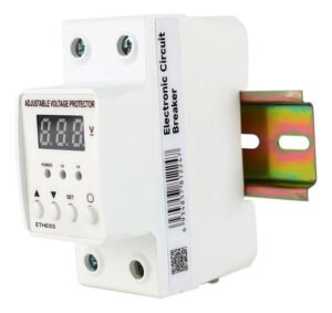 Protector De Tensión Riel Din 40a Voltaje Led Configurable