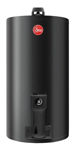 Termotanque A Gas Natural Rheem Aee Tgnc080rh Gris Oscuro 80l