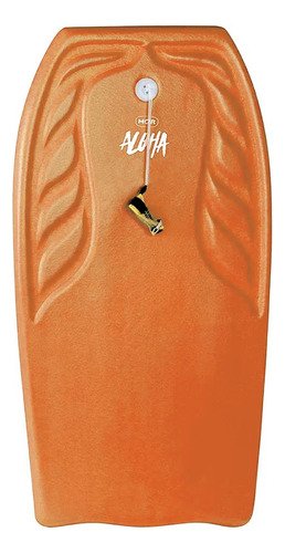 Tabla Bodyboard Mor Aloha 1 Mx54cm P/ Barrenar Olas Color Naranja Color Secundario Blanco