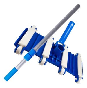 Limpiafondo 34cm Con 8 Ruedas Fijas Barrefondo Para Piletas