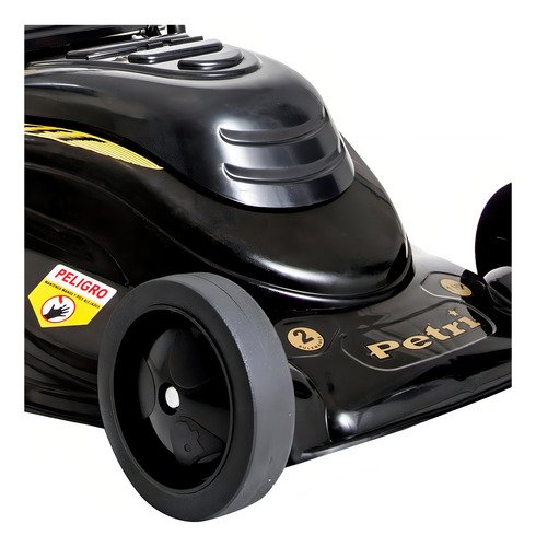 Cortadora De Pasto Eléctrica Petri 3005091 Con Bolsa Recolectora De 735w Y Color Negro - Imagen 3