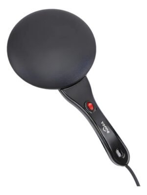 Panquequera Eléctrica Vonne Portatil Con Bowl Y Batidor Negro