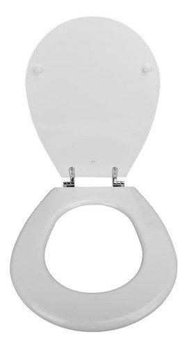 Asiento Tapa Inodoro Tipo Pilar Baño Madera Laqueada Herraje Metal Duero Gloa