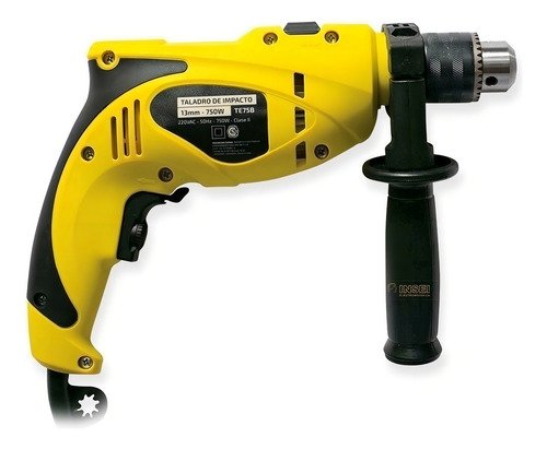 Taladro Impacto Percutor 13mm 750w Barovo Color Amarillo Frecuencia 50 Hz - Imagen 3