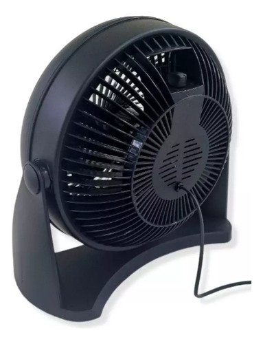 Turbocirculador Indelplas Iv 12 35w 3 Veloc. Cantidad De Aspas 5 Estructura Negro Aspas Negro Diámetro 12 Material De Las Aspas Plástico - Imagen 3