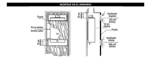 Calefón Rheem Gas Natural R7-14l-gn-xi-d 14lts Sin Piloto Color Blanco Tipo De Gas Gn - Imagen 5