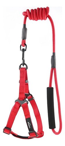 Arnes Con Correa Para Perro Vonne Talle S Rojo