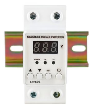 Protector De Tensión Riel Din 40a Voltaje Led Configurable