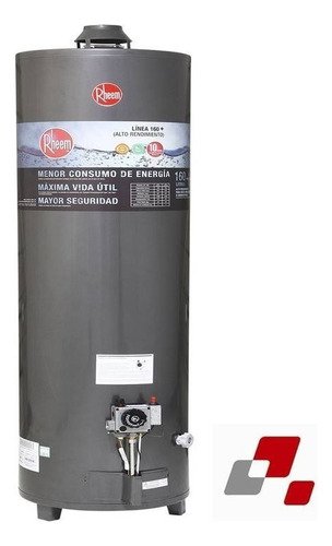 Termotanque Rheem Confort Apg160lrh07 Negro 160l - Negro - Imagen 4