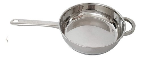 Bateria Cocina Triple Fondo Acero Inox 4pzs Sarten Y 3 Ollas Plateado - Imagen 4