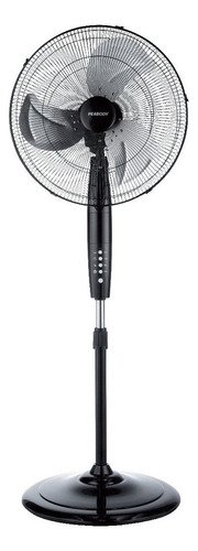 Ventilador De Pie Peabody Pe-vp350 20  3 Paletas De Metal 130w Estructura Color Negro