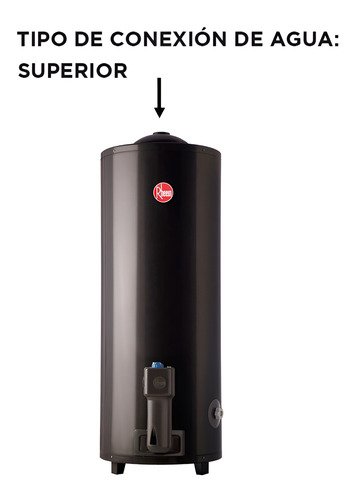 Termotanque A Gas Natural De Pie 150 Lts Tgnp150rh Rheem Mm - Gris Oscuro - Imagen 4