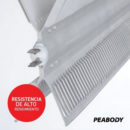 Vitroconvector Peabody 2000w Rojo Pe-vqd20r Digital - Imagen 4