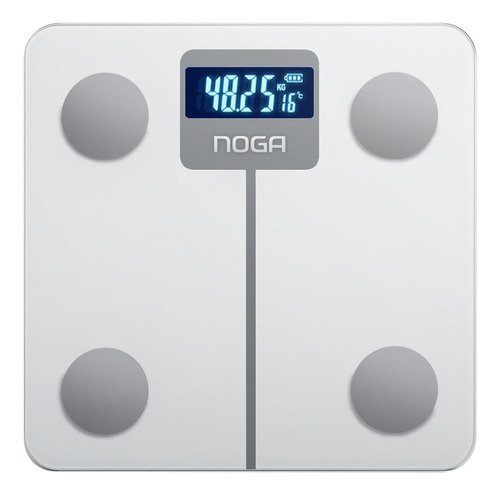 Balanza Digital Smart Fitness Med Corp App Recargable Noga Blanco - Imagen 2