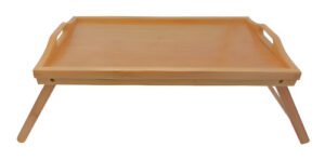 Bandeja Cama Con Patas De Bambú Marca Vonne Modelo Ccn096