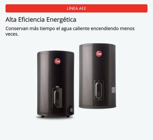 Termotanque Eléctrico Rheem Aee Tec085rh Gris Oscuro 85l - Imagen 3