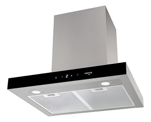 Campana Extractora Plana Vonne Digital Con Motor/salida Acero
