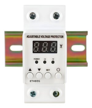 Protector De Tensión Riel Din 40a Voltaje Led Configurable
