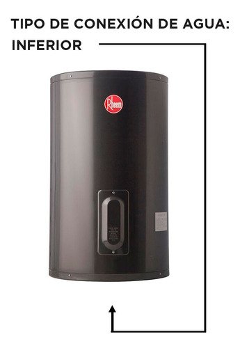 Termotanque Eléctrico Rheem Aee Tec085rh Gris Oscuro 85l - Imagen 2