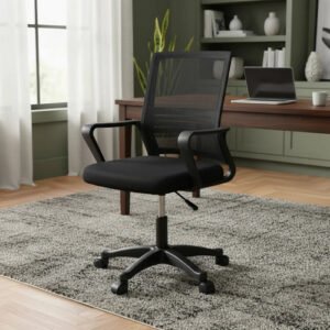 Silla Ergonómica Oficina Escritorio Computadora Noga Sc-03 - Negro - Mesh