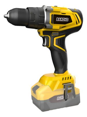 Taladro Percutor Atornillador Inalámbrico 13mm Barovo 20v Amarillo