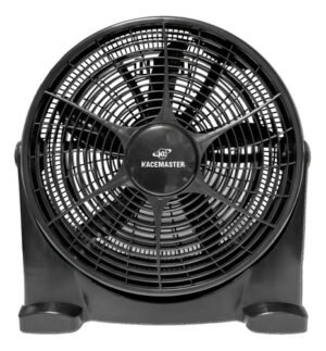 Turbo Ventilador Kacemaster Turbox 40 - 16 - 3 Vel - 5 Aspas - 60w Color De La Estructura Negro Color De Las Aspas Negro Diámetro 16   Frecuencia 50 Hz/60 Hz Material De Las Aspas Plástico