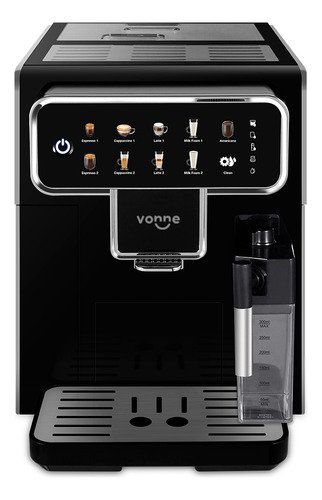 Cafetera Expreso Super-automática Con Pantalla Digital Color Negro - Imagen 2