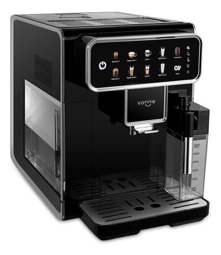 Cafetera Expreso Super-automática Con Pantalla Digital Color Negro - Imagen 3