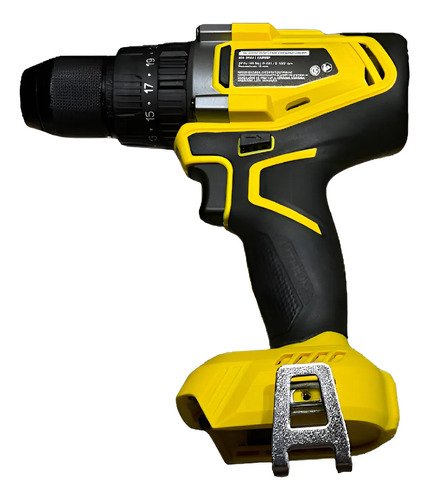Taladro Percutor Atornillador Inalámbrico 13mm Barovo 20v Amarillo - Imagen 3