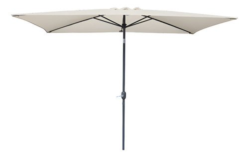 Sombrilla Jardin Bar Hotel Central 2x3m Inclinable Kushiro Natural
