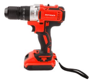 Taladro Percutor Miyawa 13 Mm 1420 Rpm Ion Litio 18v C Color Rojo Frecuencia 50 Hz
