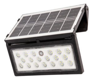 Reflector Solar Portátil Exterior 600lm 6w Sensor 12hs Pro Negro Blanco Frío