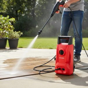 Hidrolavadora Mywash 1500w Miyawa 90/130 Bar Rojo