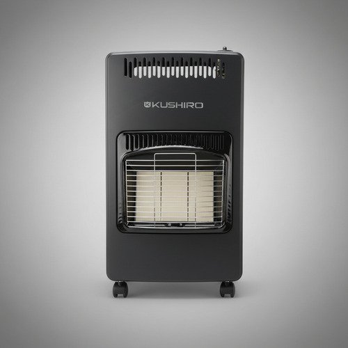 Estufa Garrafera Plegable 4200w Gas Envasado Glp Garrafa De 10kg Con Válvula De Seguridad Tres Niveles De Potencia Kushiro Negro - Imagen 3