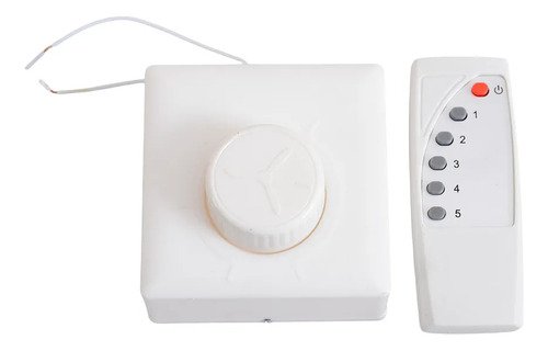 Ventilador De Techo 3 Aspas Metal 54' Control Remoto Bl 1.38 M Blanco Chapa 3 - Imagen 3